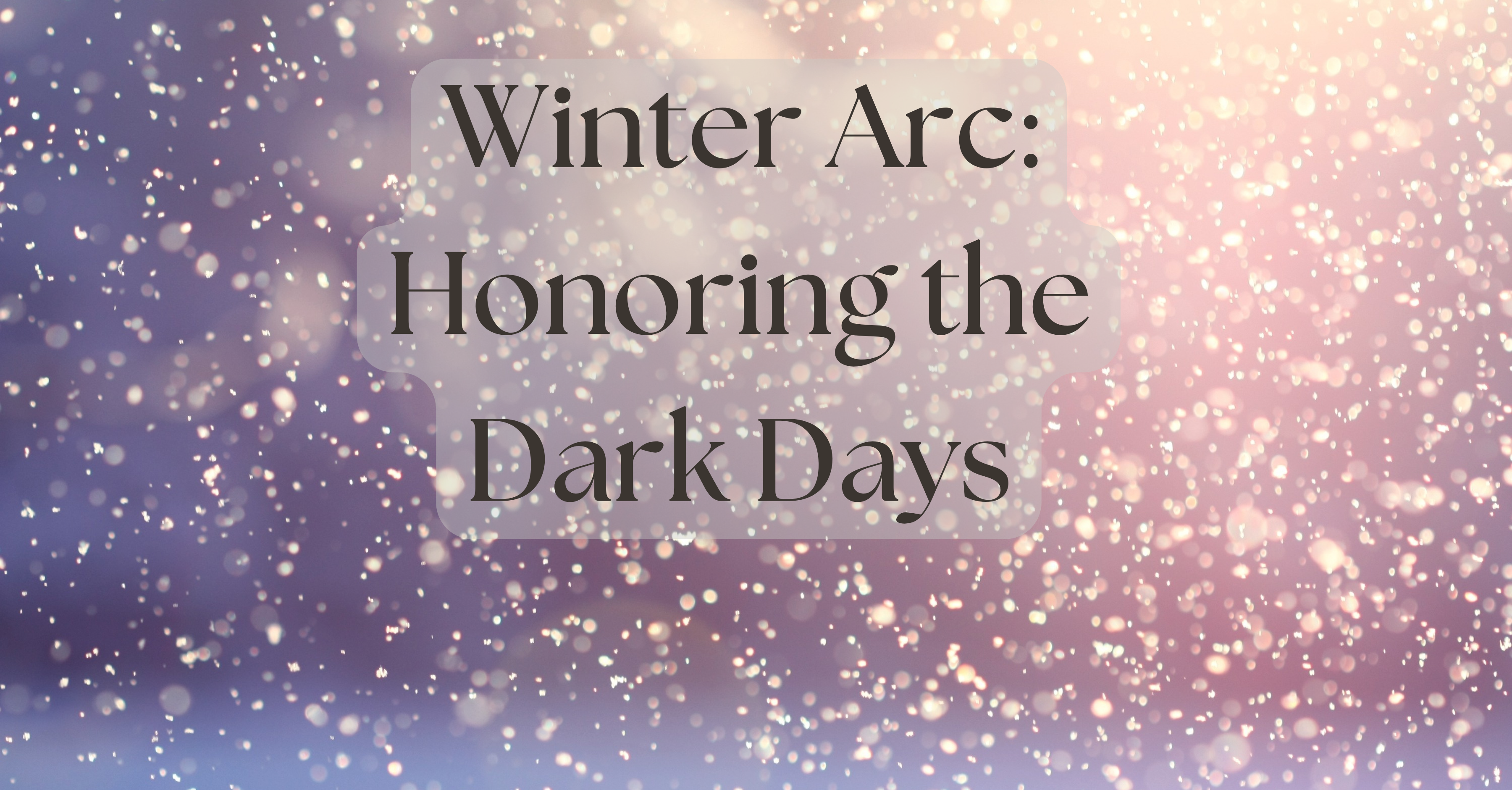 Honoring the Dark Days: Working with the New Moon