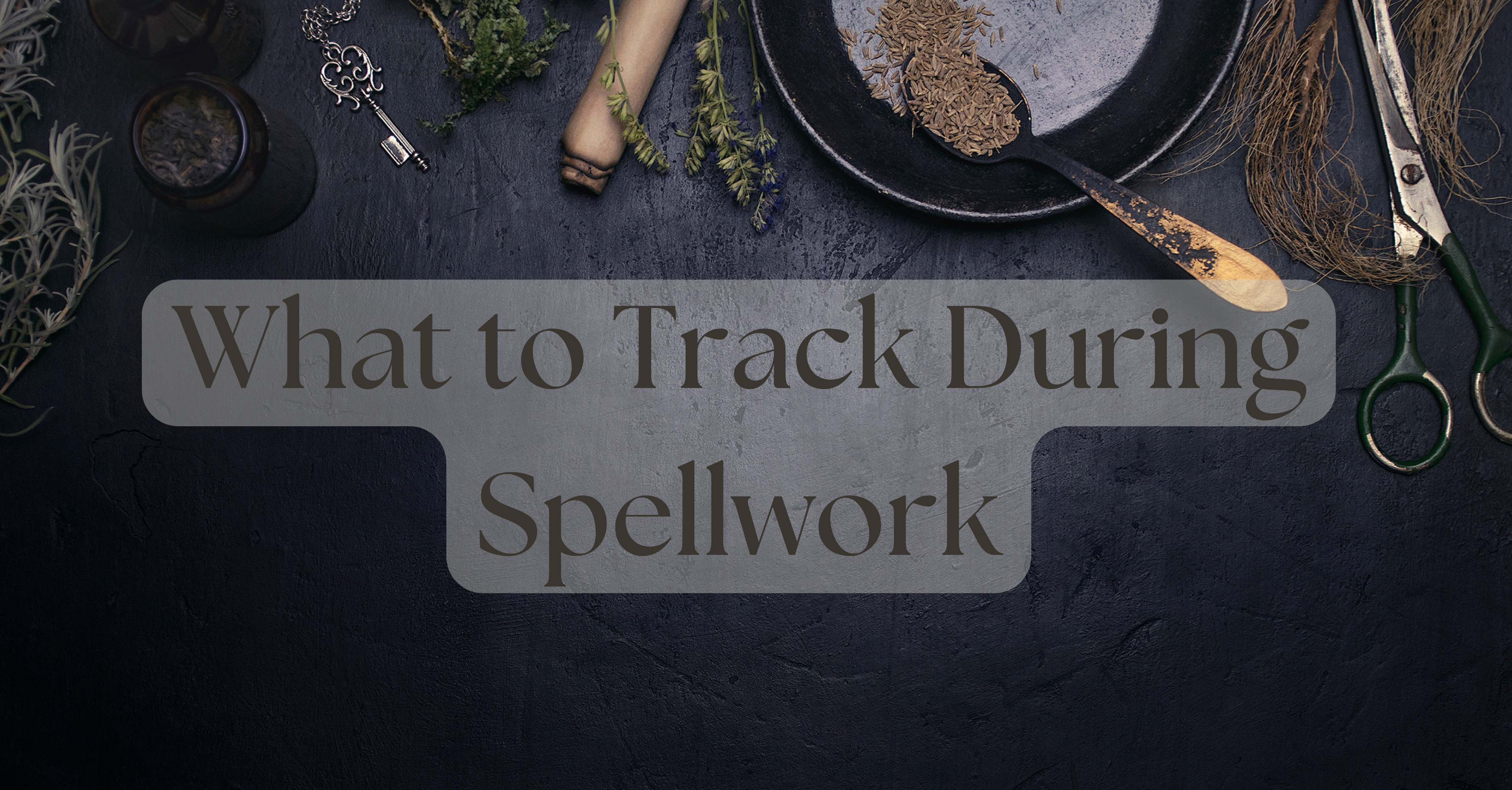 What to Track When Doing Spellwork: A Guide for the Modern Witch